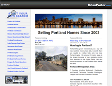 Tablet Screenshot of brianporter.com